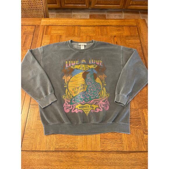 Project Social T Tops - Project Social T graphic sweatshirt S/M